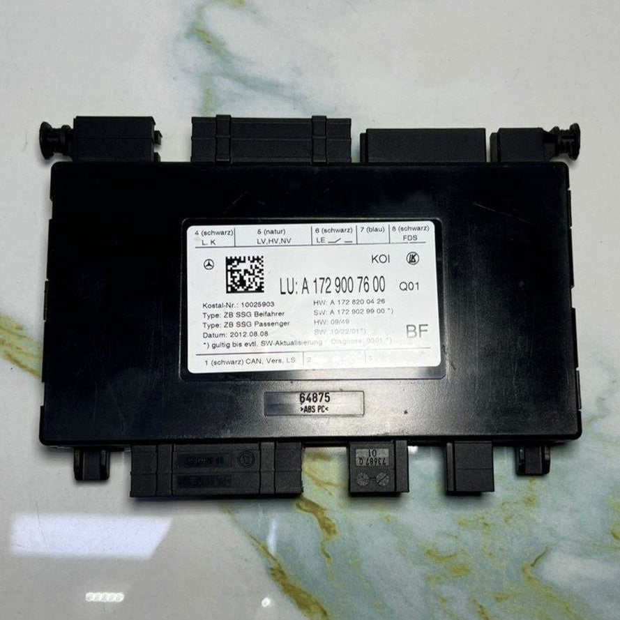 2009-2015 Mercedes-Benz GLK350 Seat Control Module A 172 900 76 00