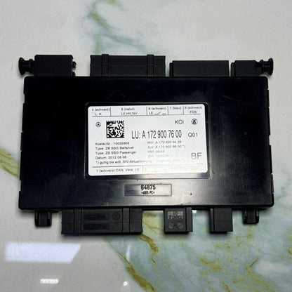 2009-2015 Mercedes-Benz GLK350 Seat Control Module A 172 900 76 00