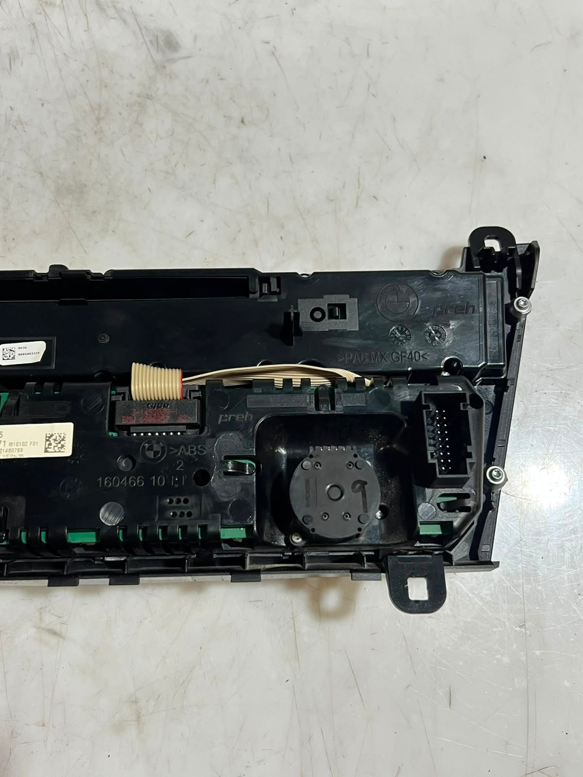 2020 BMW X3 F07 N55 535I AC Heater Control Panel 9233661 OEM
