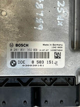 2015 BMW X5 F15 25DX Engine Control Unit ECU SET DDE+BDC+2KEYS 8583151 OEM