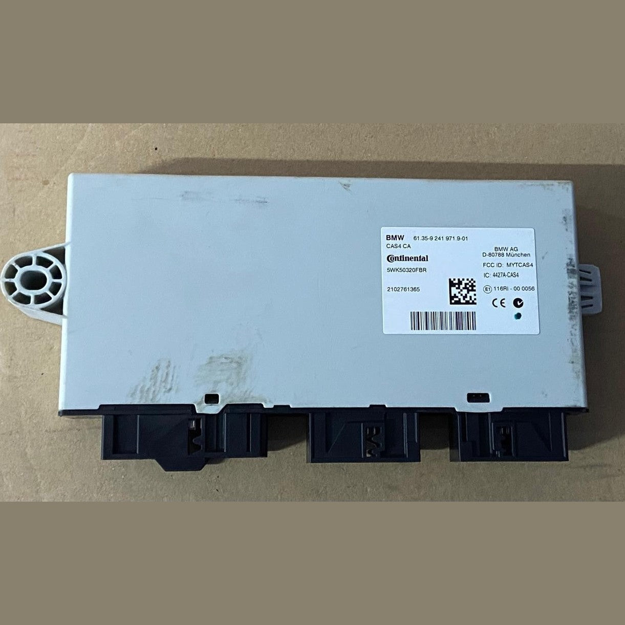OEM BMW F10 N63 ENGINE CONTROL UNIT DME MSD85 ECU SET 7613202