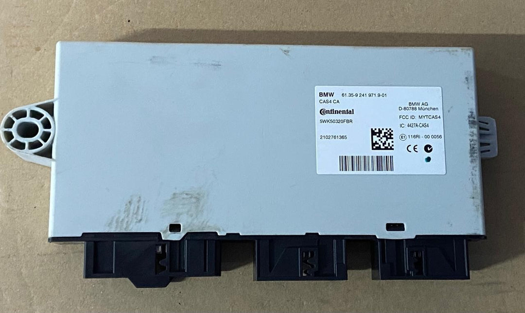 OEM BMW F10 N63 ENGINE CONTROL UNIT DME MSD85 ECU SET 7613202