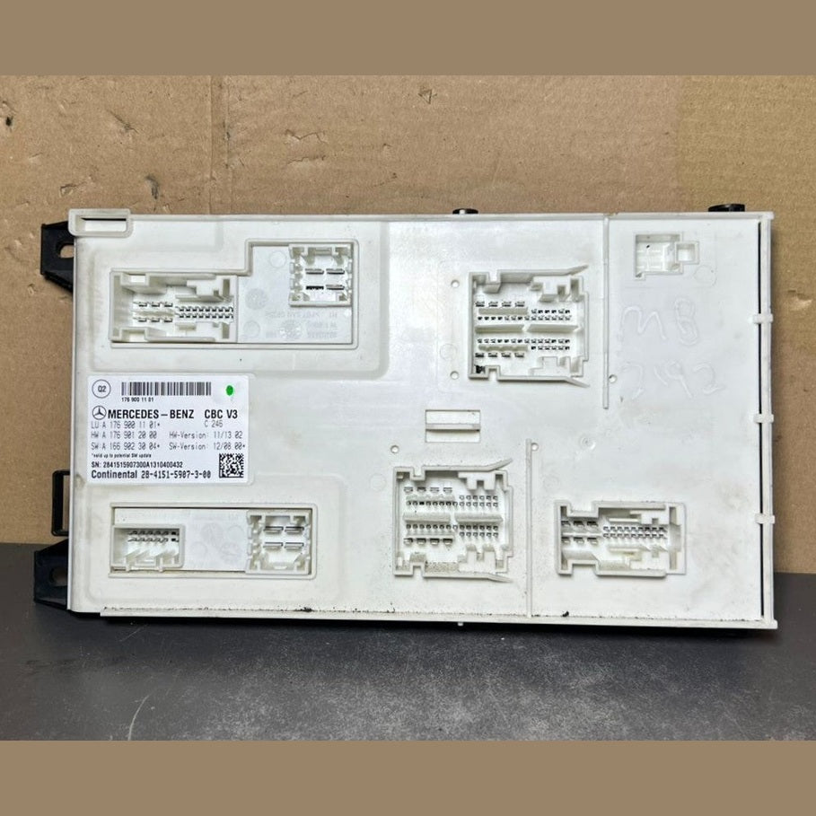 Mercedes-Benz W176 A-Class Front SAM Control Module Unit A176 9001101 OEM