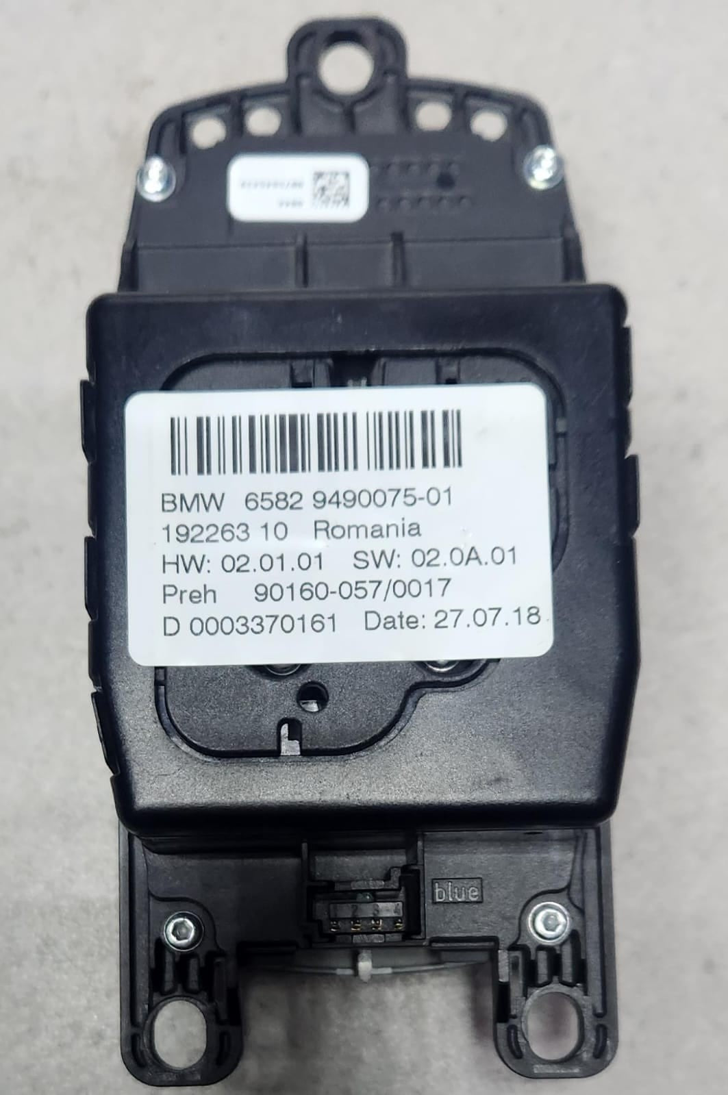 2018-2023 BMW M5 Idrive Controller Touch 9490075 F90 M5 G30 G31 G32 GT G01 X3 