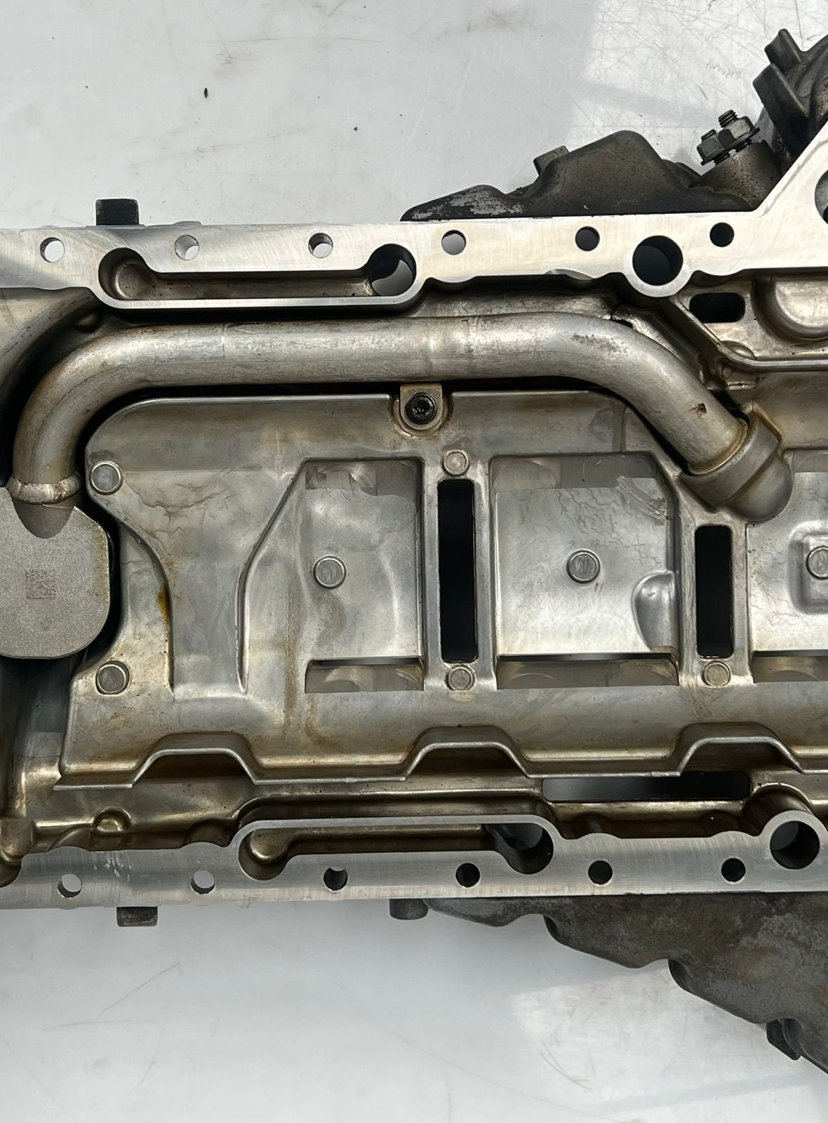 BMW F10 M5 F12 F13 M6 S63N Petrol Engine Upper Oil Sump Pan. PNo-1113 7843143 9