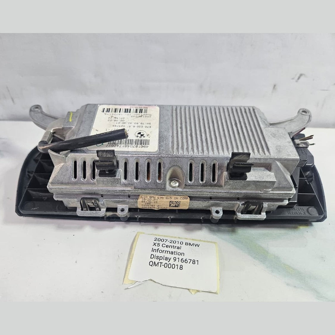 2007-2010 BMW X5 Central Information Display 9166781