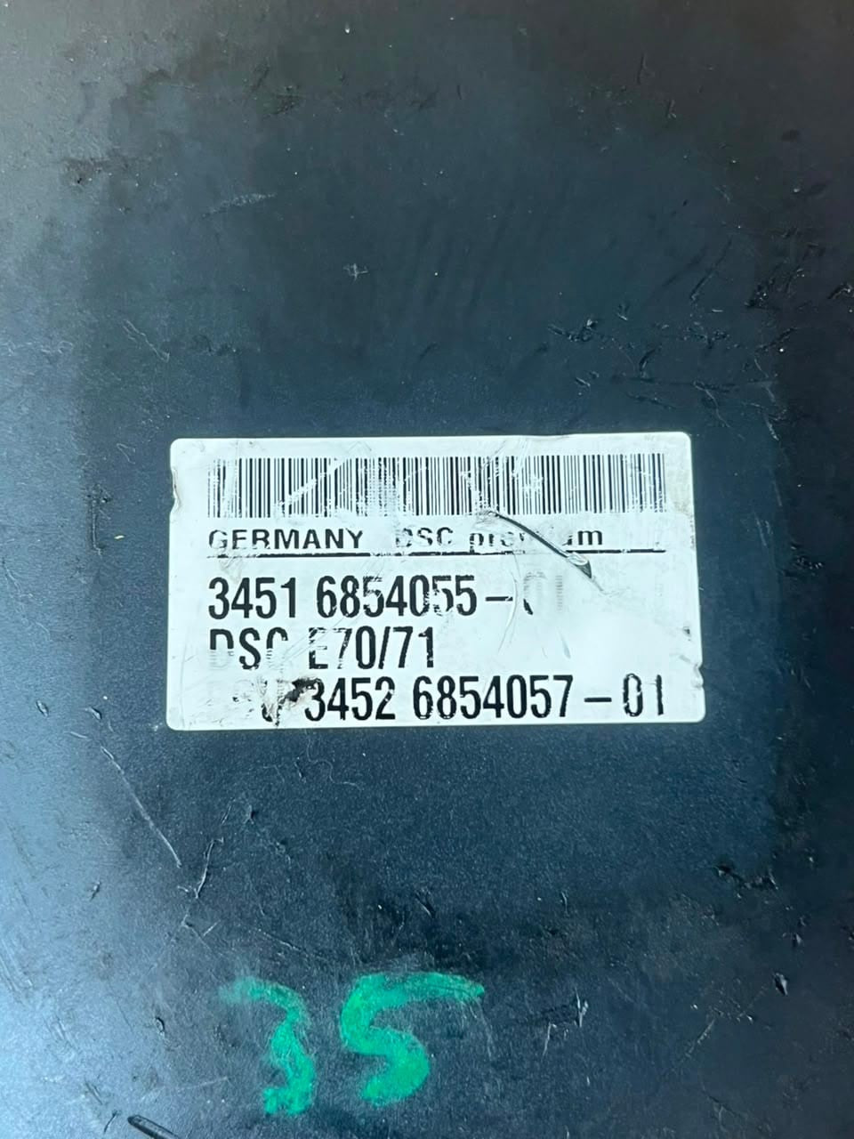 BMW X5 E70 X6 E71 Anti-Lock Brake DSC ABS Hydraulic Block Module 6854055 OEM
