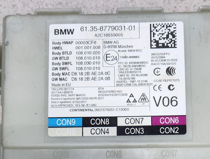2019 BMW X3 G01 Engine Control Module 9468802 X3 X4 G01 G02 G30 B48 ECU SET