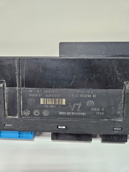 2013 BMW 5 SERIES F11 F10 BODY CONTROL MODULE ECU OEM 9312766 OEM