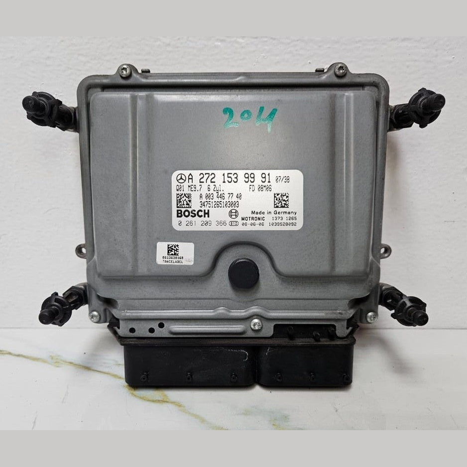 08-12 Mercedes W204 C-Class ECM ECU Engine Control Module Unit A272 1539991 OEM