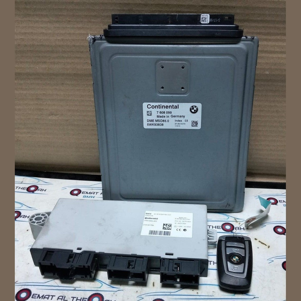 2009-2012 BMW 750i BMW 550i f10 750i F01 F02 Engine Control Module 7608099