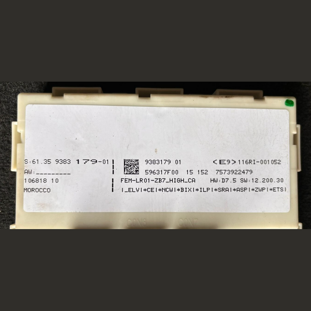 BMW F20 F21 LCI 116d B37 ENGINE CONTROL UNIT SET  DDE ECU  + FEM + Key - 8587952