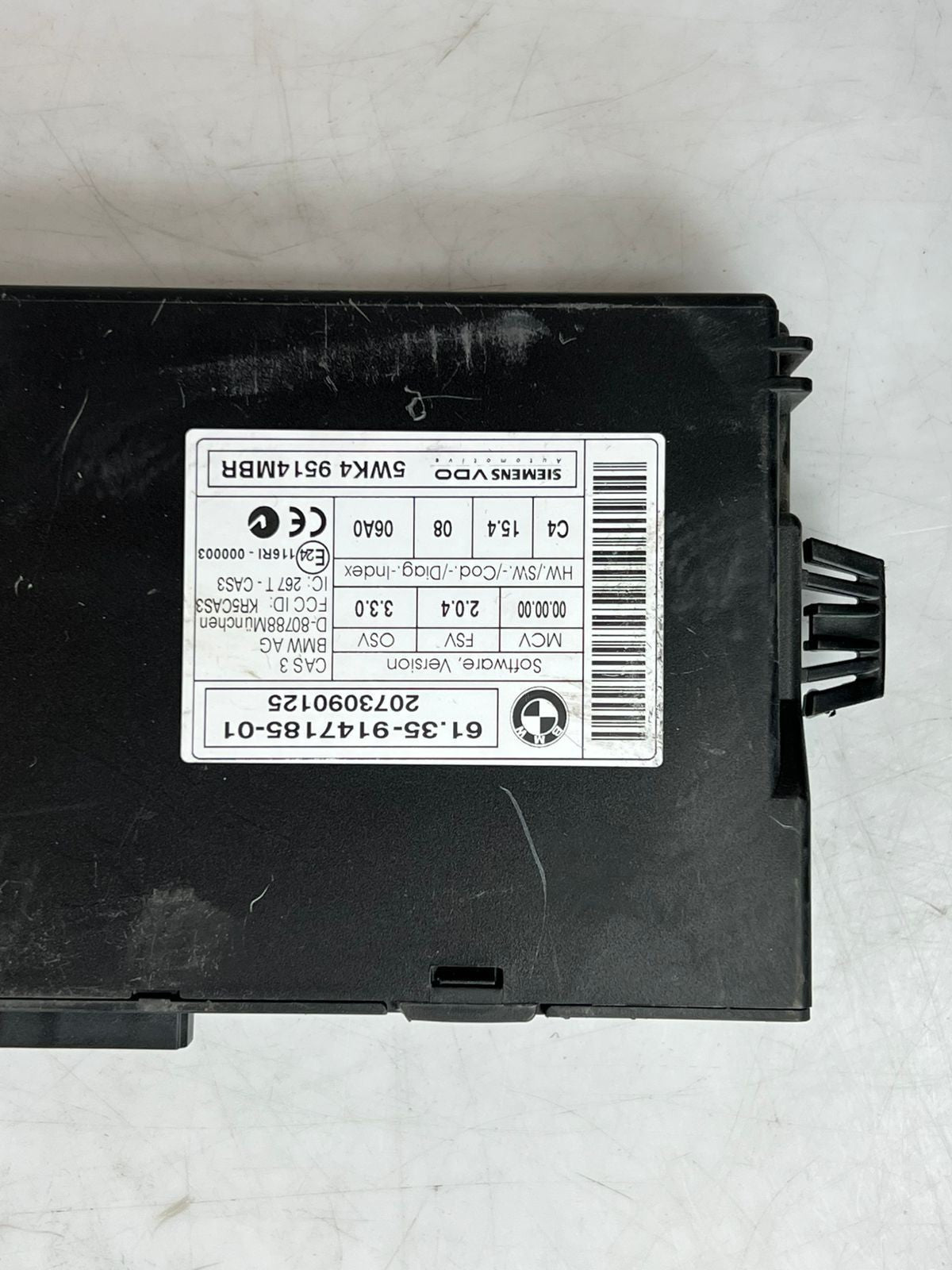 2006-2009 BMW X5 4.8I Engine Control Unit 7582306 N62N ECU SET RHD + CAS + 1KEY