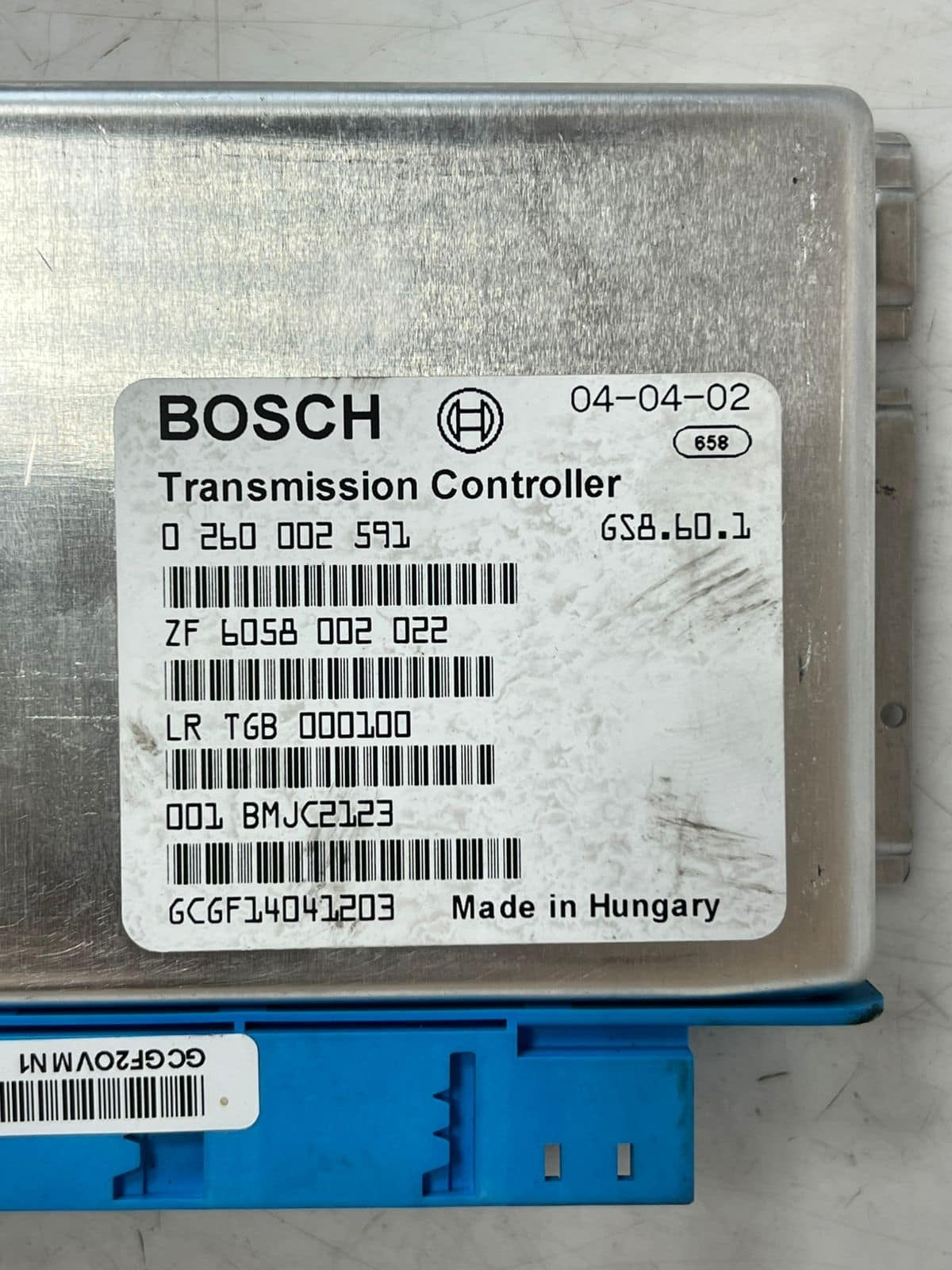 2002 BMW X5 L322 BOSCH Gearbox TRANSMISSION Control Unit 0260002591