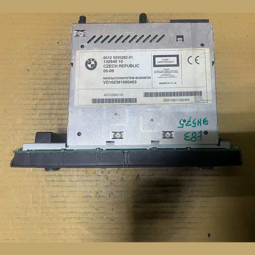 2004-2010 BMW X3 Radio Receiver Am Fm Cd Player 9205282 X3 E83