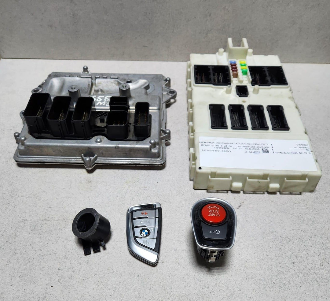 2015-2021 BMW M4 Engine Control Unit 8645445  M2 M3 F80 F82 F87 ECU SET