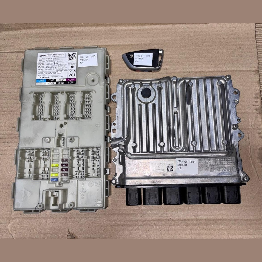 BMW 740i G11 B58B30A 2018 ENGINE CONTROL UNIT - (8740357)