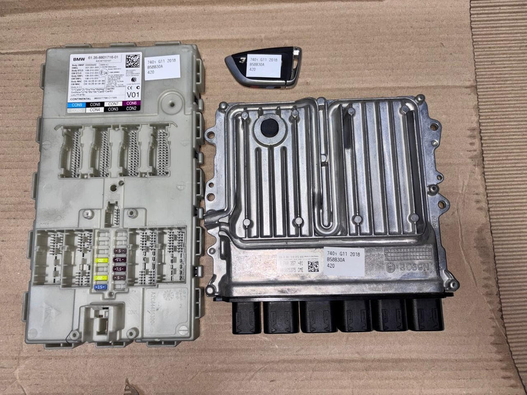 BMW 740i G11 B58B30A 2018 ENGINE CONTROL UNIT - (8740357)