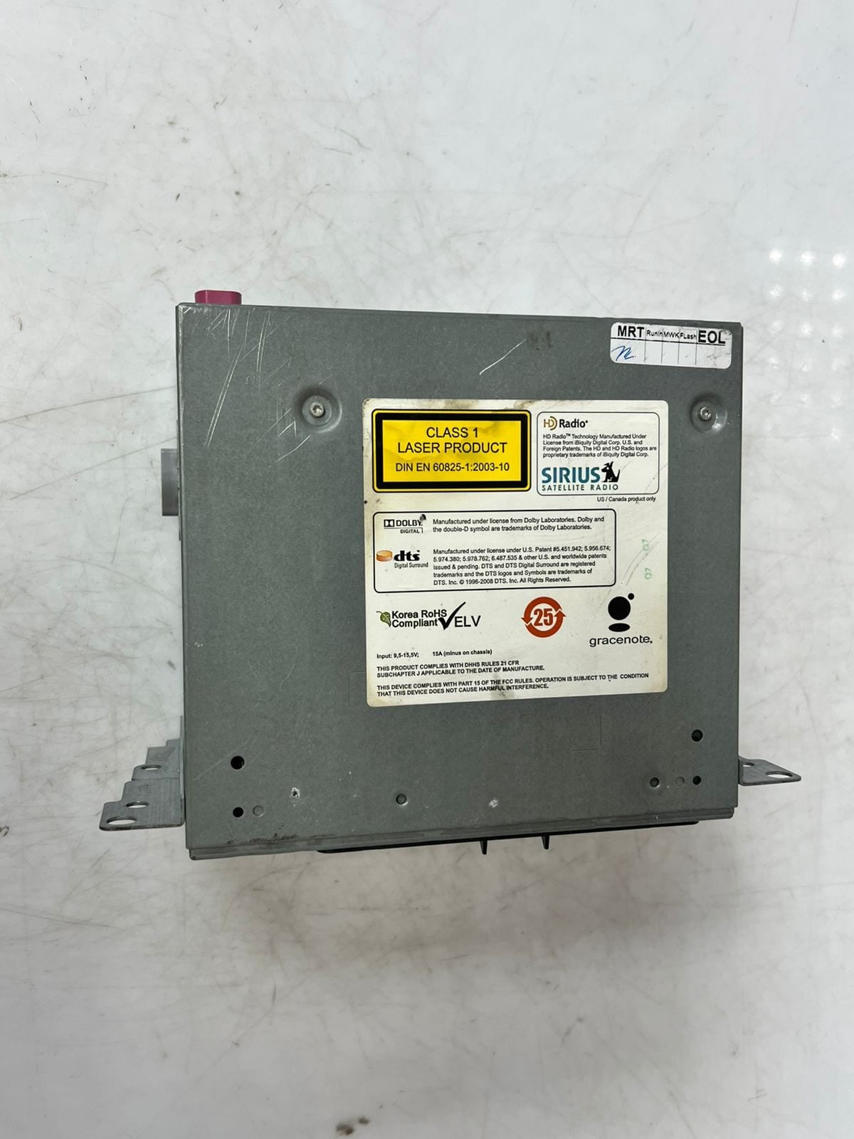 2010-2013 BMW X3 F25, 535i, 550i GT HARMAN CD Radio Receiver 9257017 OEM