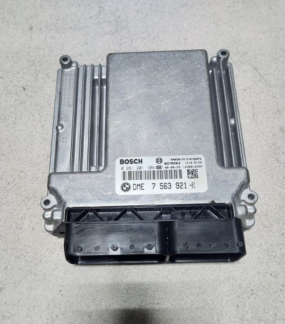 BMW N46 E46 Engine Control Unit DME ECU Set 7563921 OEM
