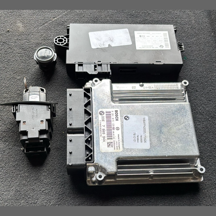 BMW X5 E70 E60 3.0L M57 MÓDULO UNIDAD DE CONTROL DEL MOTOR DDE ECU SET -...
