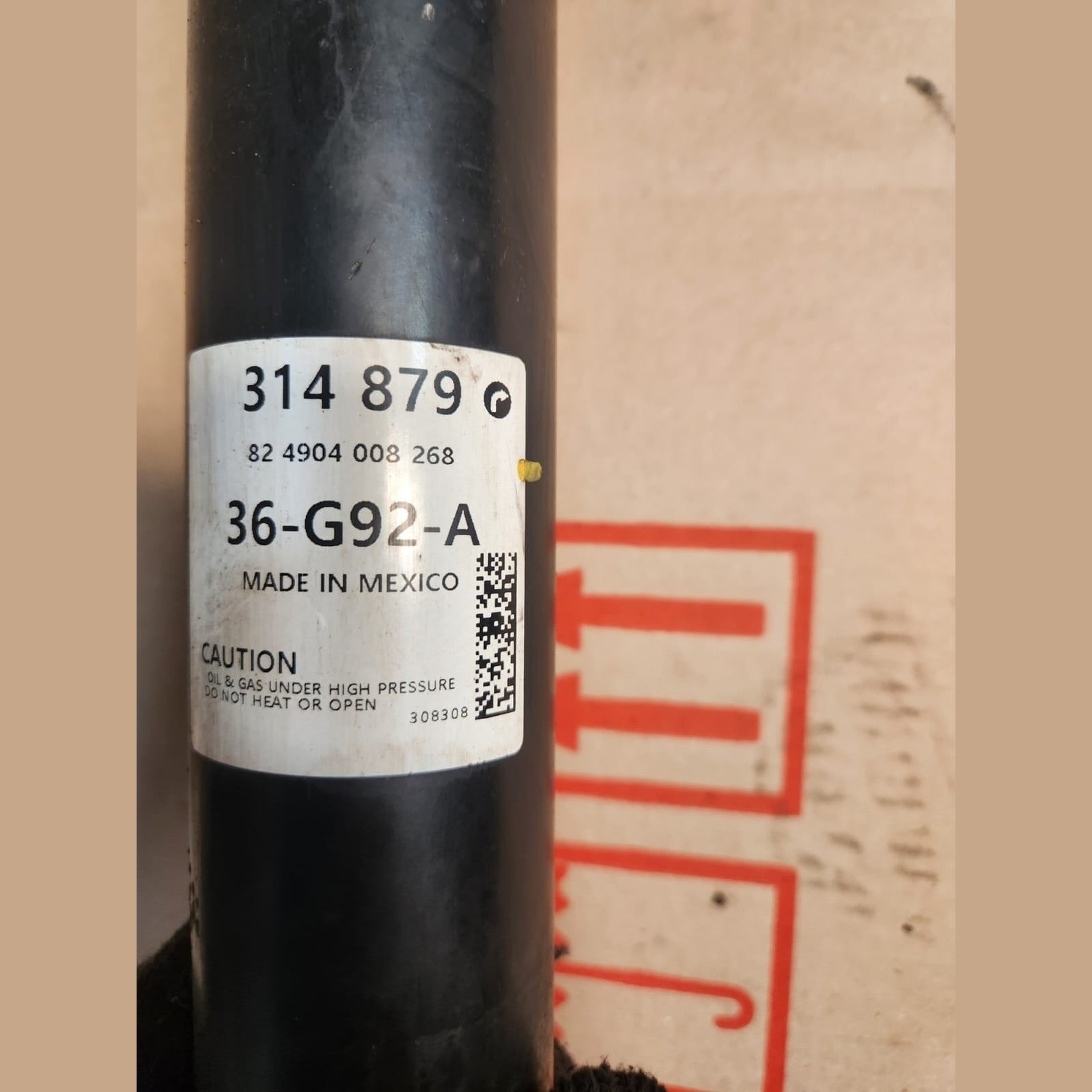 2011-2014 BMW X3 Strut Assembly 314879  front right strut assembly f25