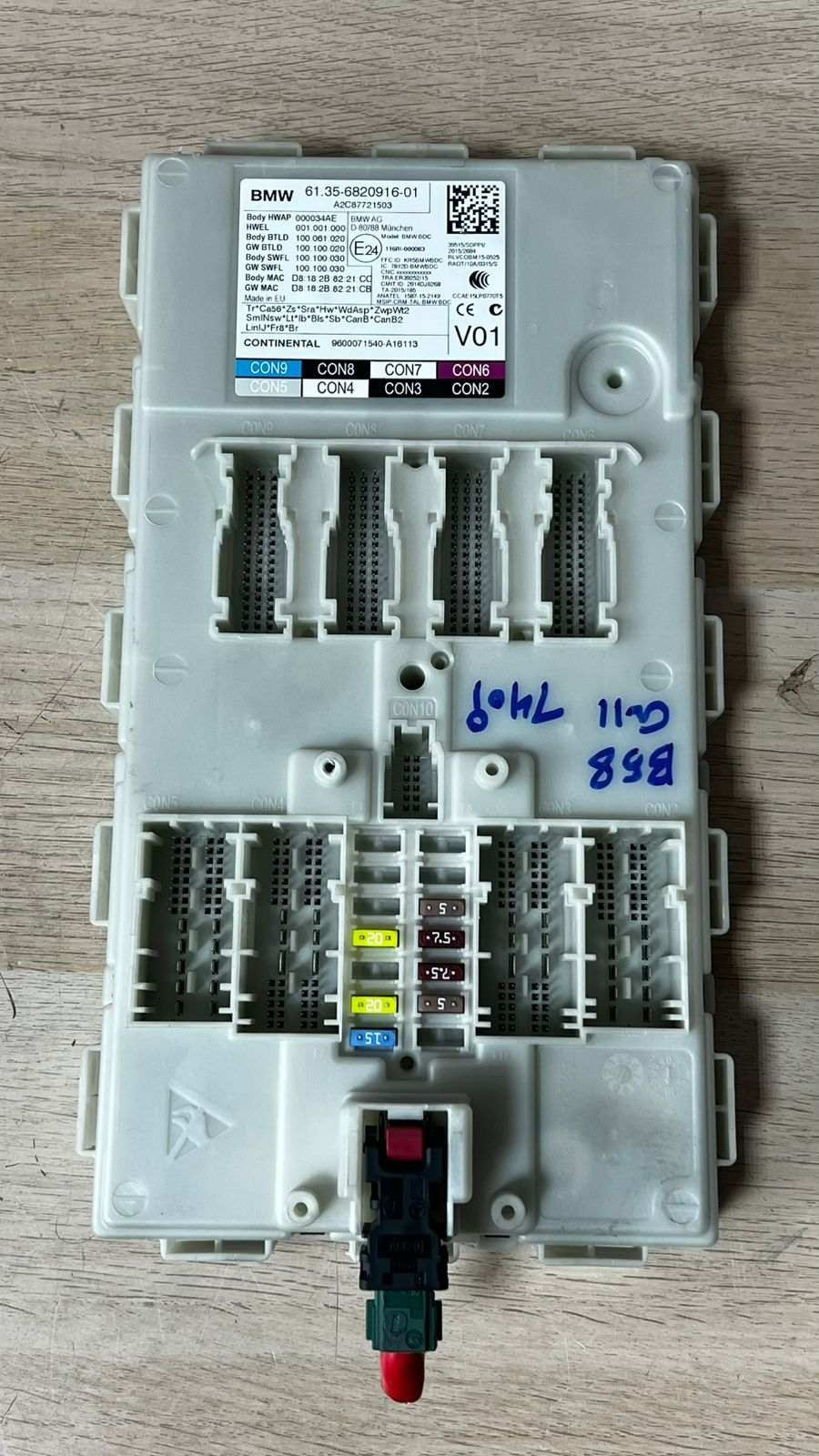 2016-2019 BMW B58 G11 740i Engine Control Unit 8678937 SET WITH 2KEYS