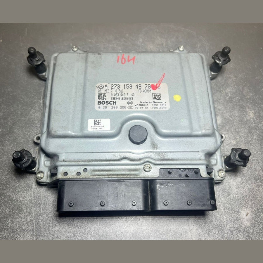 07-12 Mercedes W164 ML GL Engine Control Module Unit ECM ECU A272 1534879 OEM