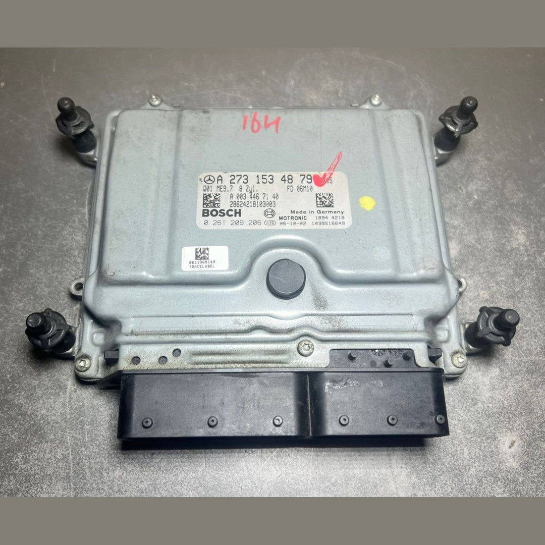 07-12 Mercedes W164 ML GL Engine Control Module Unit ECM ECU A272 1534879 OEM