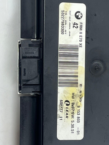 BMW Light Control Unit Module 9153803 frm 2 X5 E70 number 42