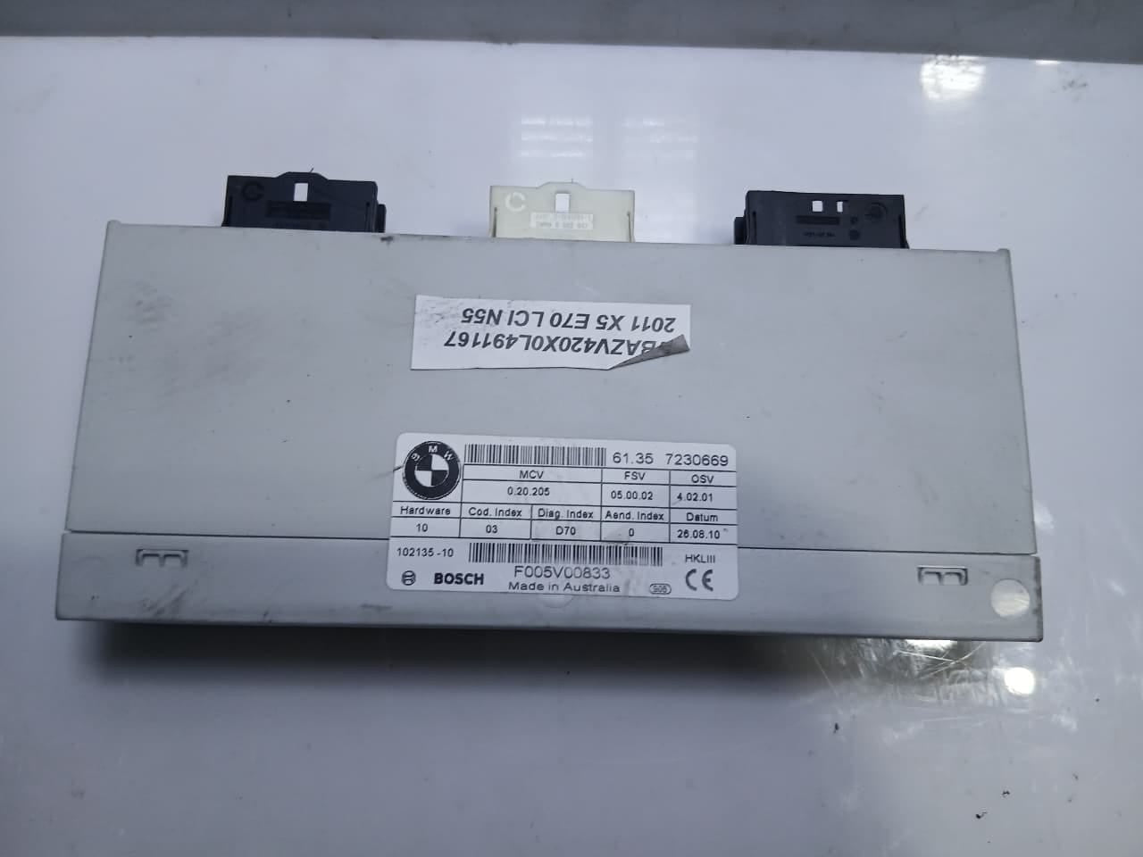 2007-2013 BMW X5 E70 and X6 E71 E72 Tailgate Control LID LIFT Module 7230669