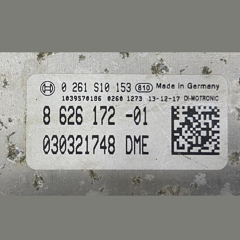 OEM BMW 320i 2014 F30 F34 N20 ENGINE CONTROL UNIT ECU KIT DME 8626172