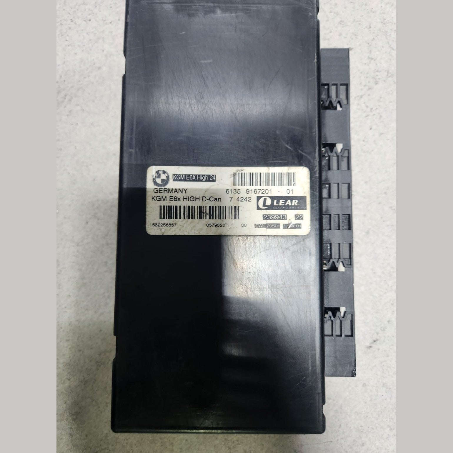 2008-2010 BMW 528i Body Gateway Control Module 9167201 E60 E61 5 Series