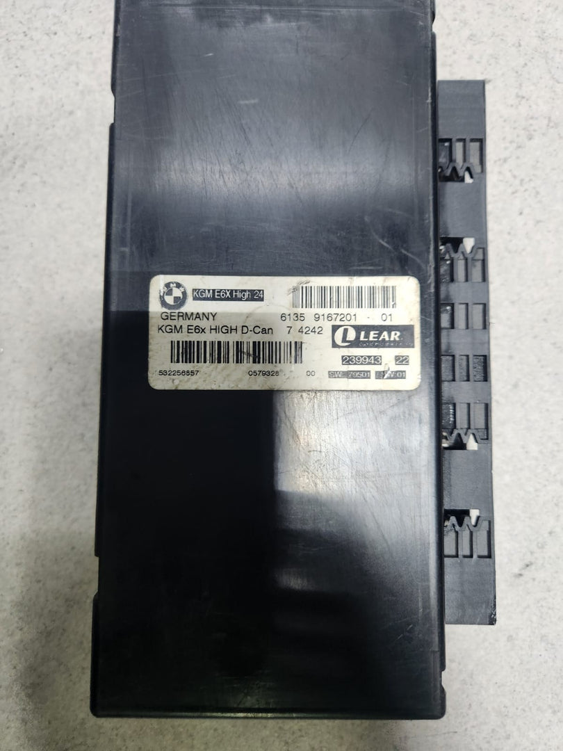 2008-2010 BMW 528i Body Gateway Control Module 9167201 E60 E61 5 Series