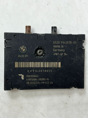 2009-2016 BMW Z4 E89 radio signal Antenna Amplifier Diversity Module 9142078 OEM
