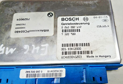 BMW 325i E46 2004 M54 ENGINE CONTROL UN IT ECU KIT DME MS43 7528050
