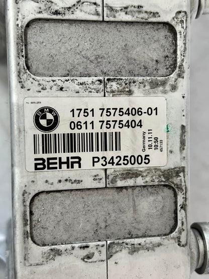 2008-2019 BMW X6 F01 F02 F04 F10 E70 F15 Right Turbocharger Intercooler 7575406