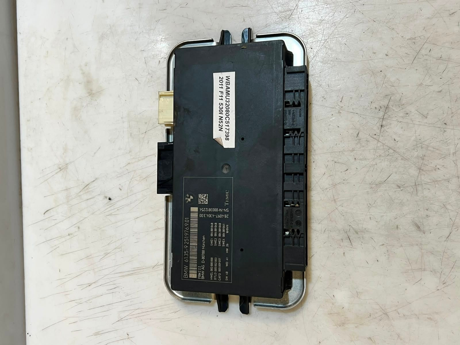 2011-2015 BMW F01 F02 F07 F10 F11 F25 528i 535i FRM3 Footwell Module 9251976 OEM