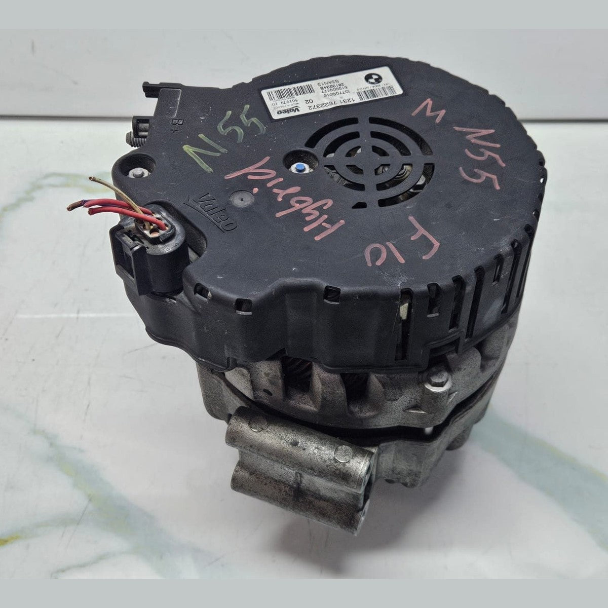 BMW F30 5 Series F10 7 Series F01 F02 N55 Active Hybrid Alternator 7622372 OEM