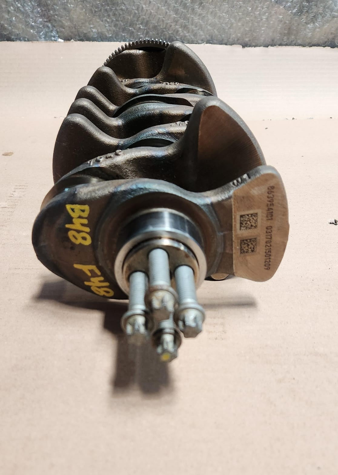2016-2019 BMW X1 F48 B48 2.0 Crankshaft 8639541 X1 F48