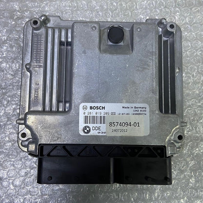 OEM BMW F20 F30 N47 ENGINE CONTROL UNIT DDE ECU SET 8574094 BOSCH