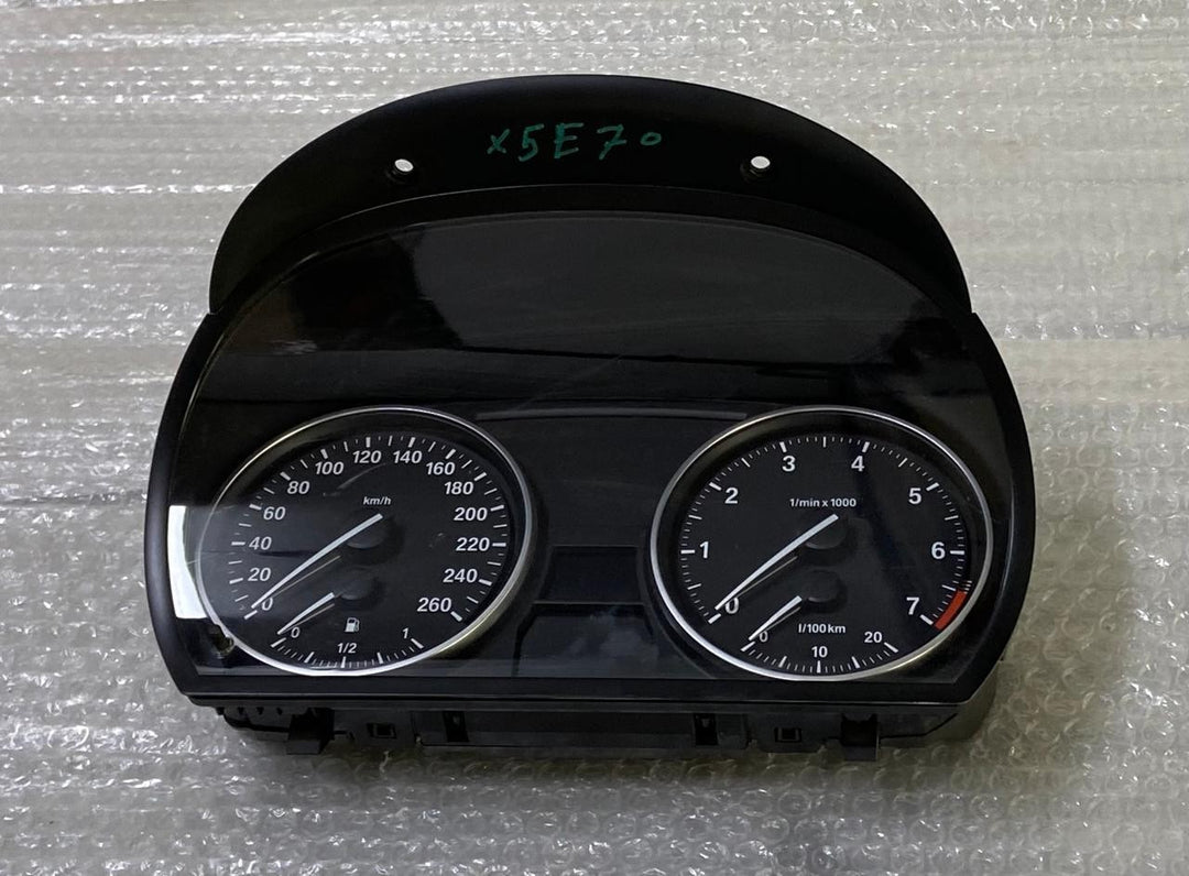 OEM BMW X1 s18i E84 X5 E70 Cluster Panel Insert Speedometer Instruments 9187356