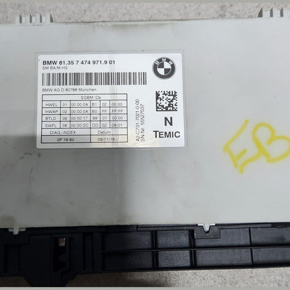 BMW X1 Front Seat Control Module 7474971 F20 F21 F22 F30 F31 F32 F33 7474971 OEM