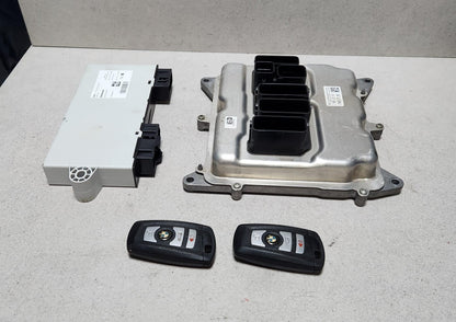 2011-2013 BMW 535i F10 F20 F30 N20 Engine Control Module DME ECU Set 7649123 OEM