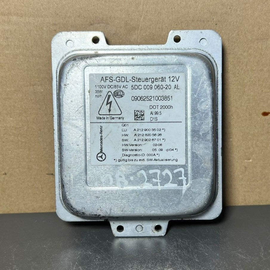 Mercedes W212 E-Class Xenon Light Headlight Control Module Unit A212 9003502 OEM