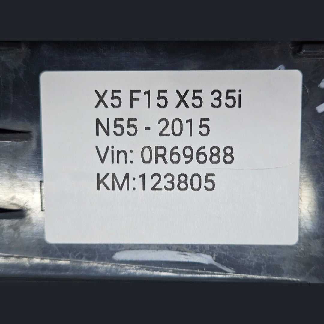 2015 BMW X5 F15 Radio Navigation Audio Head Unit 6819953 OEM