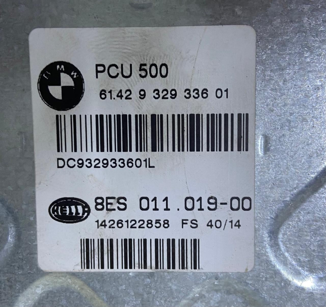 OEM BMW F15 X5 VOLTAGE CONVERTER CONTROL MODULE 9329336