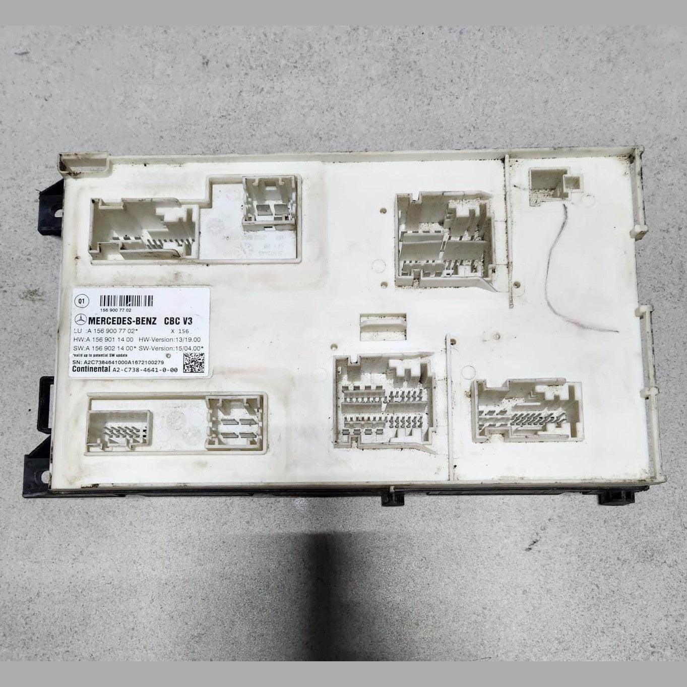 2013-2016 Mercedes-Benz A180 Sam Signal Actuation Module A156900770 W176 and GLA