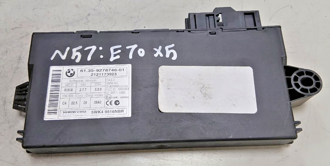 BMW X5 E70 E71 N57 ECU set DDE 8517015 Diesel Bosch 0281 018 319