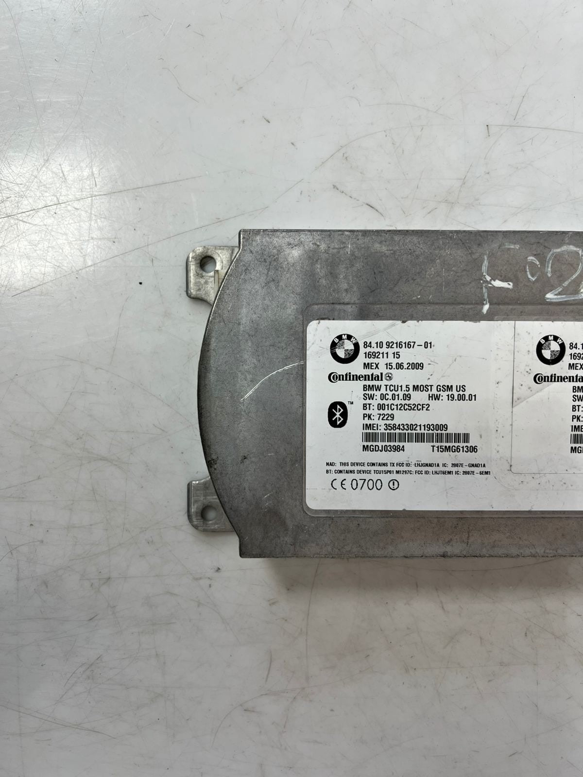 BMW 5 Series and 7 Series F01 F02 F03 F04 Bluetooth Control Module 9216167 OEM